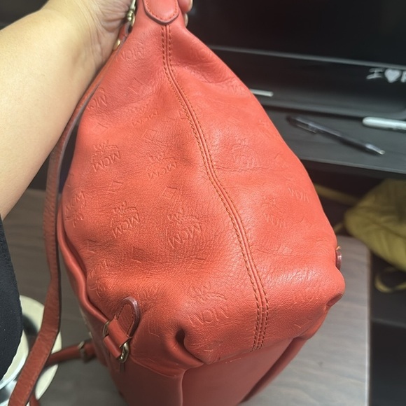 Authentic MCM Two Way Imprente Bag - Picture 5 of 14